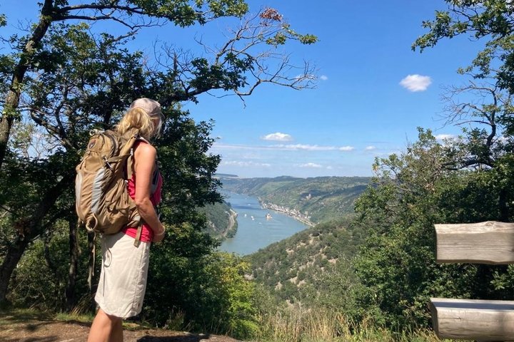 Ausblick auf den Rhein bei Lorch