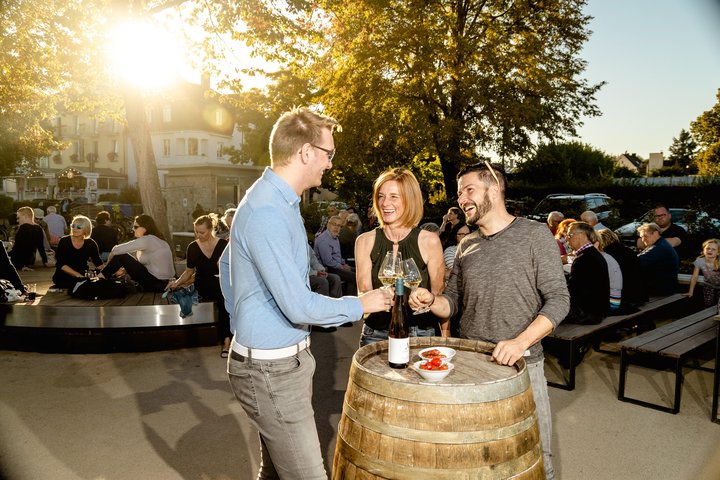 Weinprobierstand Walluf