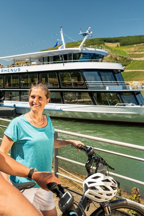 Fährüberfahrt von Bingen nach Rüdesheim am Rhein