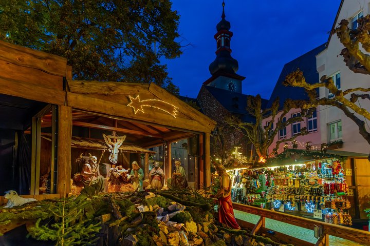 Krippe Weihnachtsmarkt